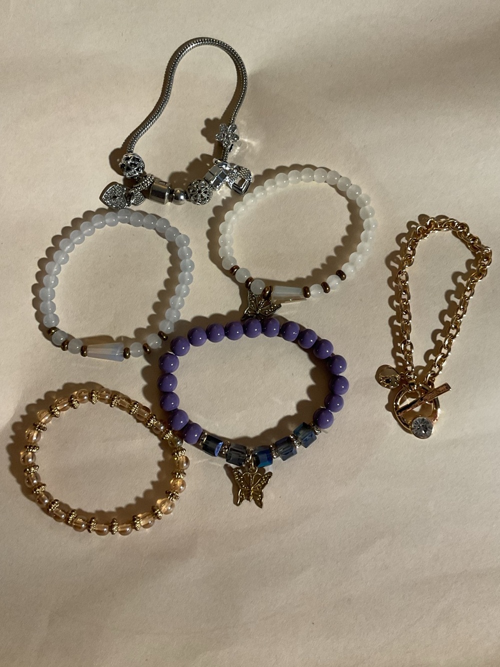 Bundle of Assorted Women's Bracelet Set/Charm bracelet